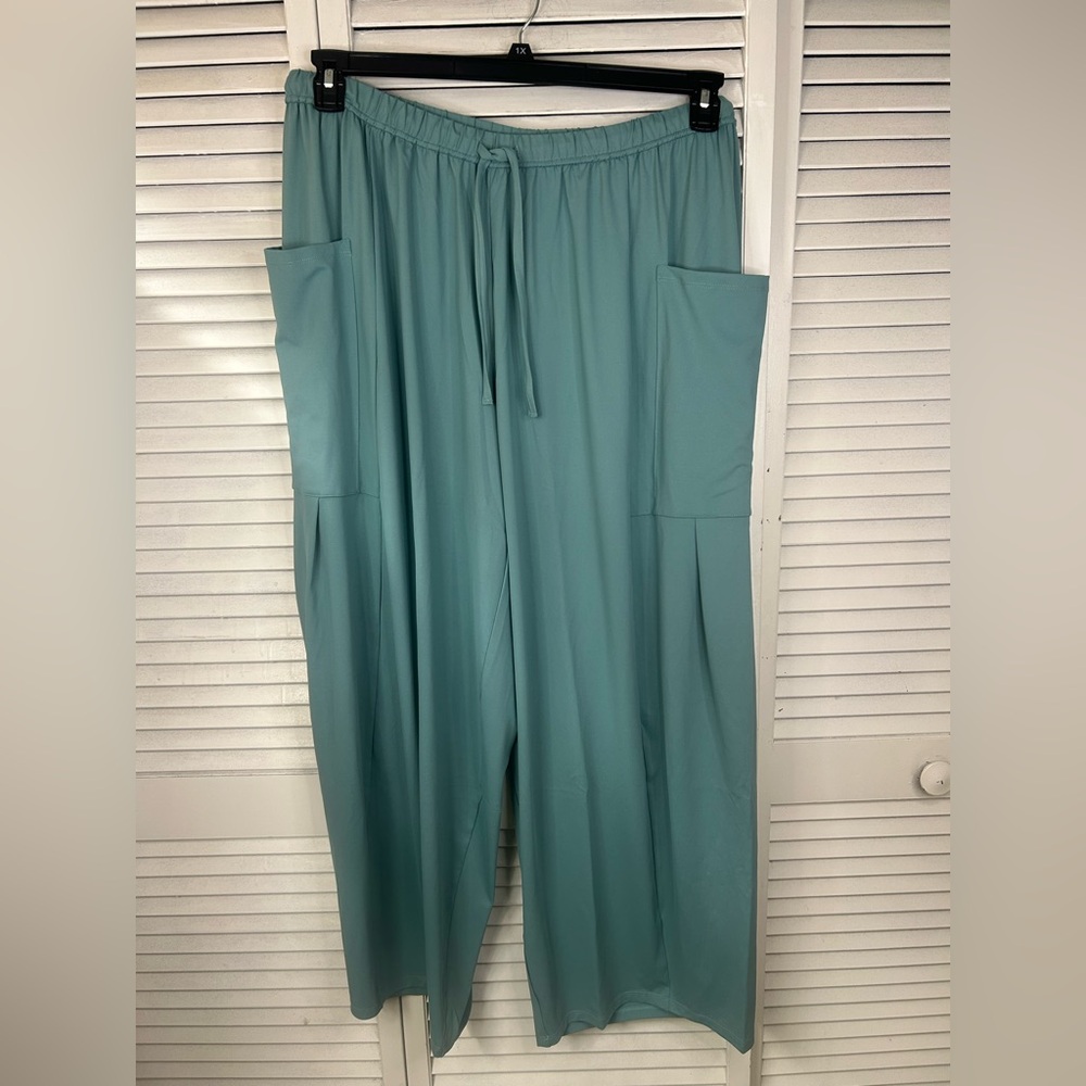 Halara Athleisure Teal Pants Size 1X